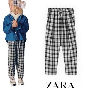 Zara plaid pants